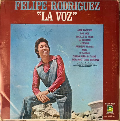 Con los*, Trio Los Antares : "La Voz" (LP, Album)