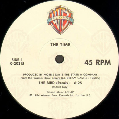 The Time : The Bird (12", Maxi, All)