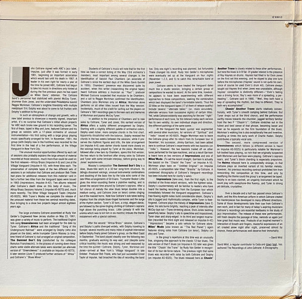 John Coltrane : The Mastery Of John Coltrane / Vol. IV "Trane's Modes" (2xLP, Album, Pit)