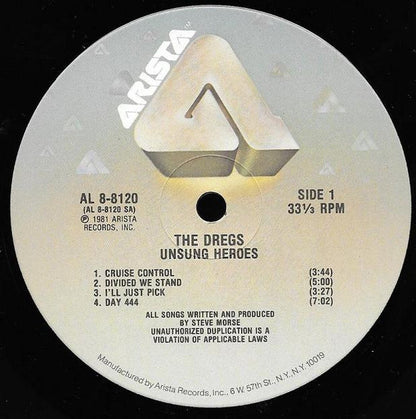 Dixie Dregs : Unsung Heroes (LP, Album, Ind)