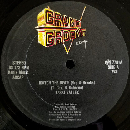 T-Ski Valley / Grand Groove Bunch : !Catch The Beat! / !Catch The Groove! (12")