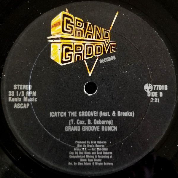T-Ski Valley / Grand Groove Bunch : !Catch The Beat! / !Catch The Groove! (12")