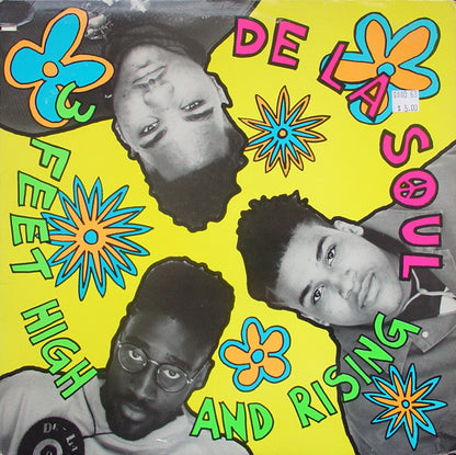 De La Soul : 3 Feet High And Rising (LP, Album, Promo)