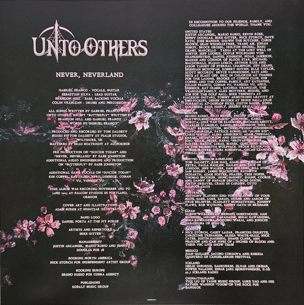 Unto Others : Never, Neverland (LP, Album, Ltd, Pic, 180)