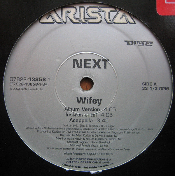 Next (2) : Wifey (12", Single)