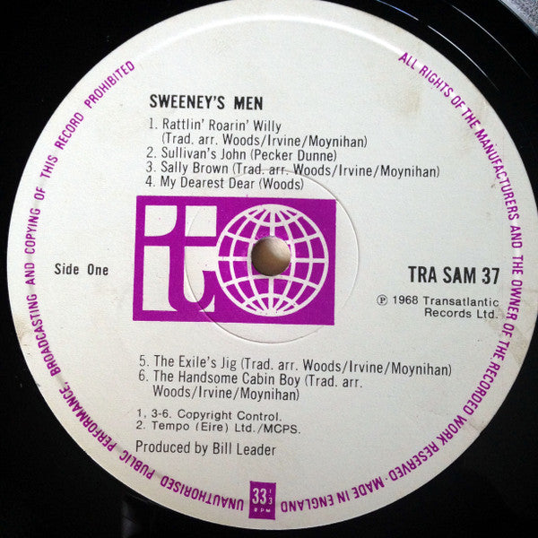 Sweeney's Men : Sweeney's Men 1968 (LP, Album, RE)