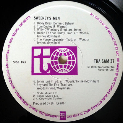 Sweeney's Men : Sweeney's Men 1968 (LP, Album, RE)