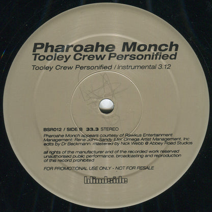 Pharoahe Monch : Tooley Crew Personified (12", Promo)