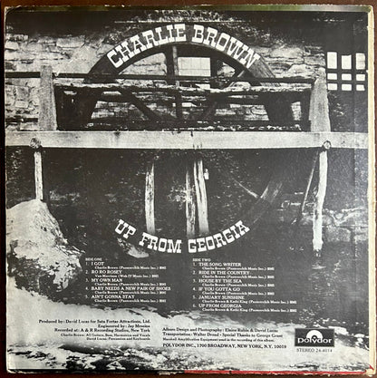 Charlie Brown (7) : Up From Georgia (LP, Album)