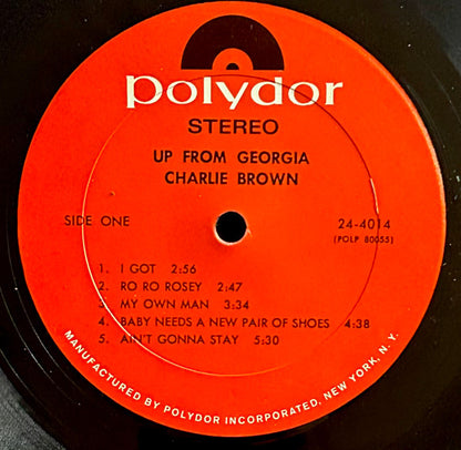 Charlie Brown (7) : Up From Georgia (LP, Album)