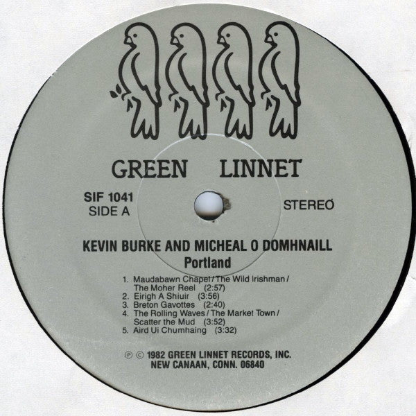 Kevin Burke (2)  &  Mícheál Ó Domhnaill : Portland (LP, Album)