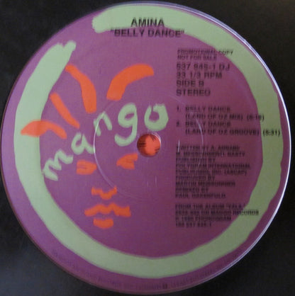 Amina : Belly Dance (12", Promo)