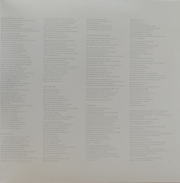 Bruce Springsteen : Born To Run (LP, Album, RE, Car)
