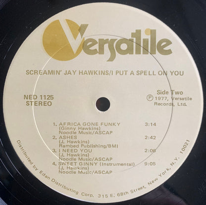 Screamin' Jay Hawkins : I Put A Spell On You (LP, Album)