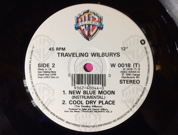 Traveling Wilburys : Wilbury Twist (12")