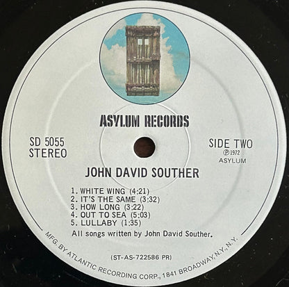 John David Souther : John David Souther (LP, Album, PR )