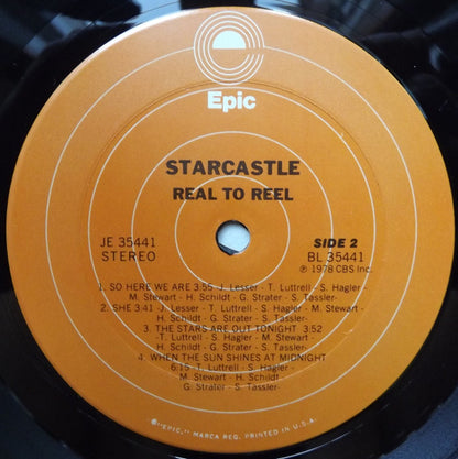 Starcastle : Real To Reel (LP, Album, Ter)