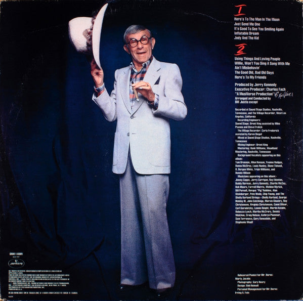 George Burns : George Burns In Nashville (LP, Album, 53 )