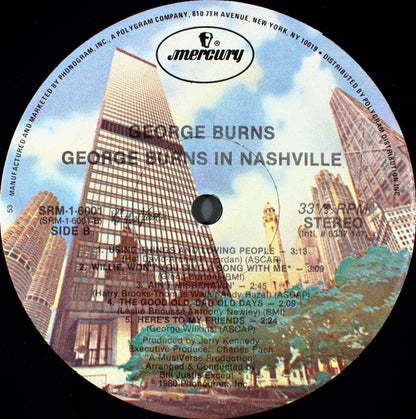 George Burns : George Burns In Nashville (LP, Album, 53 )