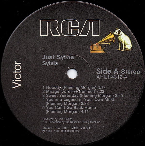 Sylvia (7) : Just Sylvia (LP, Album)