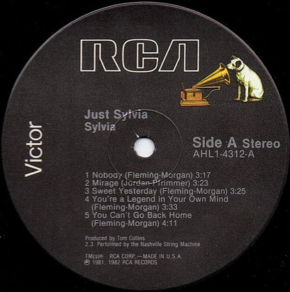 Sylvia (7) : Just Sylvia (LP, Album)