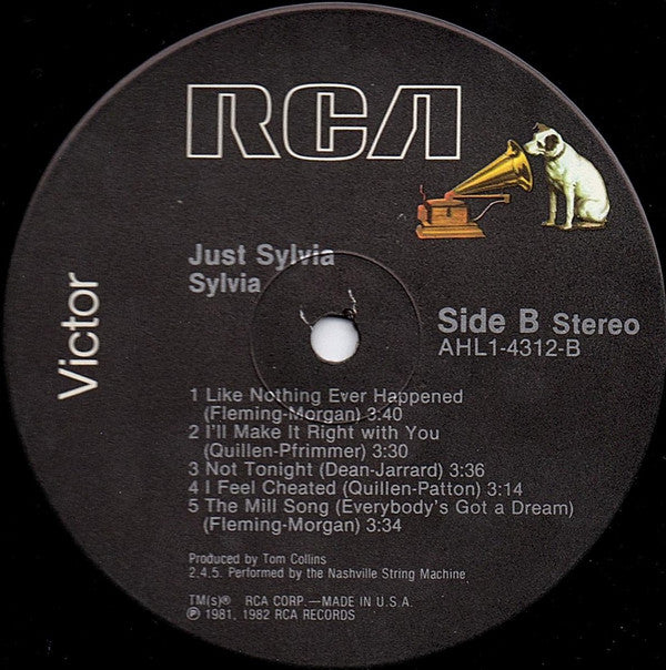 Sylvia (7) : Just Sylvia (LP, Album)