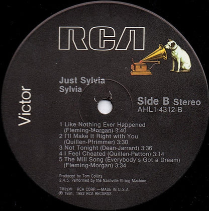 Sylvia (7) : Just Sylvia (LP, Album)