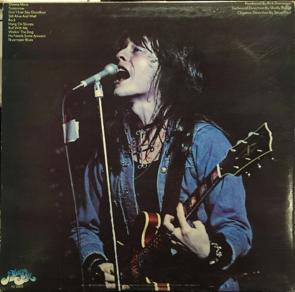 Rick Derringer : Spring Fever (LP, Album, Ter)