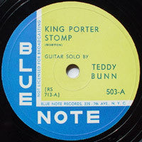 Teddy Bunn : King Porter Stomp / Bachelor Blues (Shellac, 10", Yel)