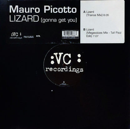 Mauro Picotto : Lizard (Gonna Get You) (12")