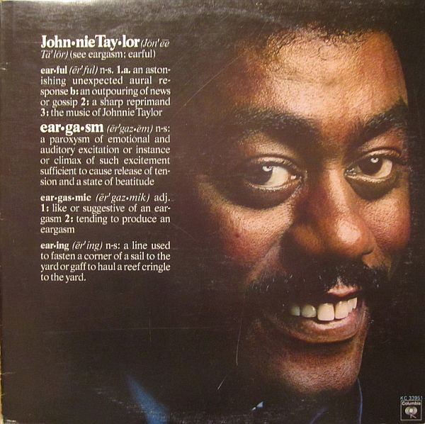 Johnnie Taylor : Eargasm (LP, Album)