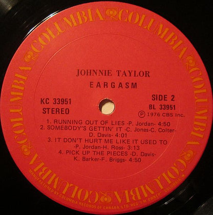 Johnnie Taylor : Eargasm (LP, Album)