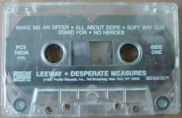Leeway : Desperate Measures (Cass, Album)