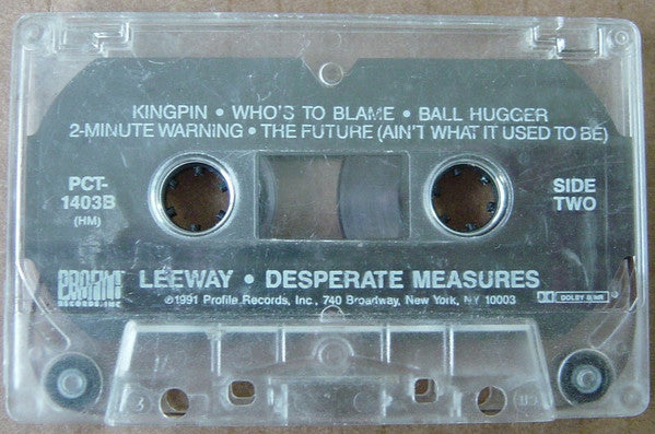 Leeway : Desperate Measures (Cass, Album)