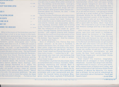 Kaleidoscope (3) : Side Trips (LP, Album, RE)