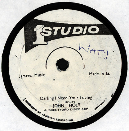 John Holt & Brentford Disco Set : Let's Dance (12")