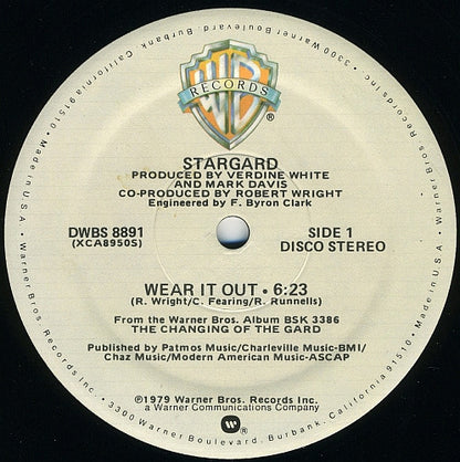Stargard : Wear It Out (12", Single)