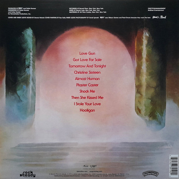 Kiss : Love Gun (LP, Album, Ltd, RE, Tan)