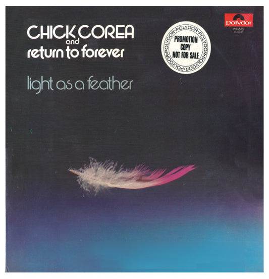 Chick Corea & Return To Forever : Light As A Feather (LP, Album, Promo)