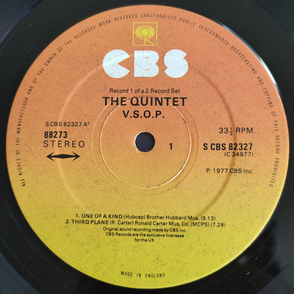 The V.S.O.P. Quintet : The Quintet (2xLP, Album)