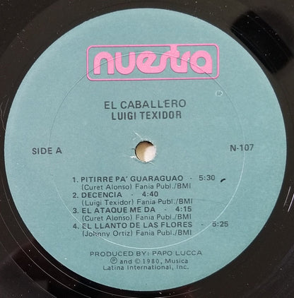 Luigi Texidor : El Caballero (LP, Album)