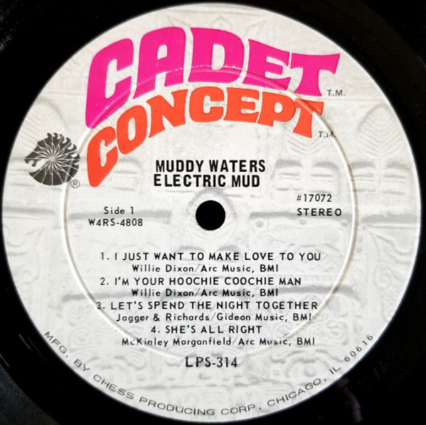 Muddy Waters : Electric Mud (LP, Album, Bla)