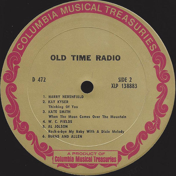 Various : The Nostalgic Voices And Sounds Of Old Time Radio (2xLP, Comp)
