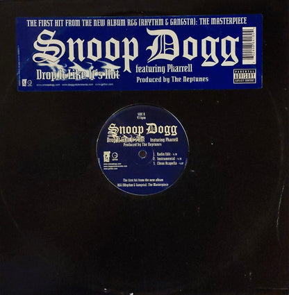 Snoop Dogg Featuring Pharrell Williams : Drop It Like It's Hot (12")