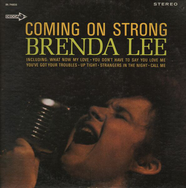 Brenda Lee : Coming On Strong (LP, Album, Glo)