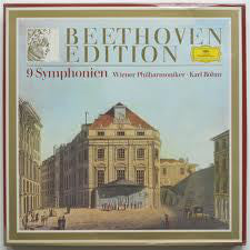 Ludwig van Beethoven – Wiener Philharmoniker, Karl Böhm : 9 Symphonien (8xLP, RE + Box, Comp)