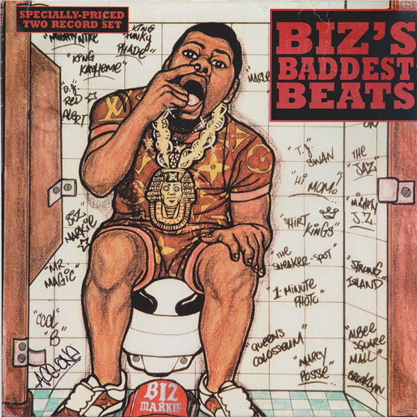 Biz Markie : Biz's Baddest Beats (2xLP, Comp)