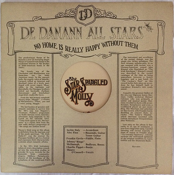 De Danann : The Star Spangled Molly (LP, Album)