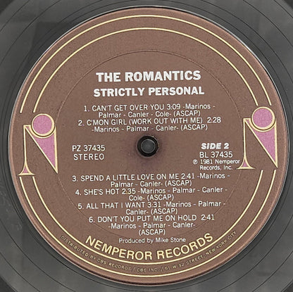 The Romantics : Strictly Personal (LP, Album)