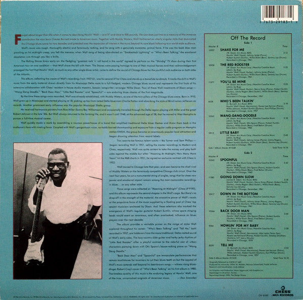Howlin' Wolf : Howlin' Wolf (LP, Album, RE, Glo)